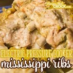 If you love Mississippi Roast, you have to try our Electric Pressure Cooker Mississippi Ribs. This low carb dish is easy to throw together and the perfect quick weeknight meal!