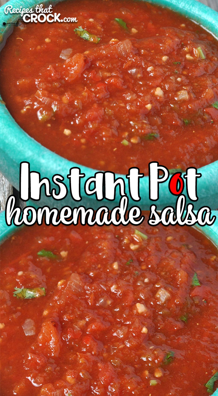 Do you love salsa from your favorite restaurant? Would you love to make it yourself at home? With our Homemade Instant Pot Salsa recipe, you easily can!