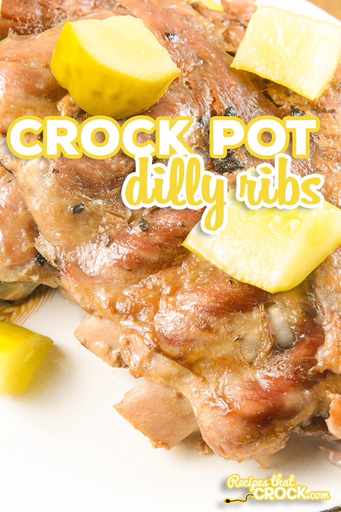 Our Crock Pot Dilly Ribs are a very easy way to make very flavorful pork ribs that are fall apart tender every time! This fail-proof recipe is perfect for beginners and experienced cooks alike!