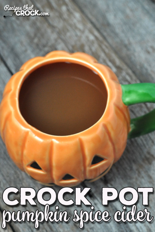 If you are a pumpkin spice fan, then you don't want to miss this delicious Crock Pot Pumpkin Spice Cider recipe! It is perfect for your next get-together!