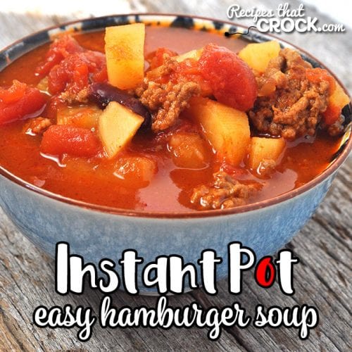 Electric Pressure Cooker Vegetable Soup (Easy Instant Pot Recipe ...