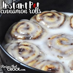If your oven is broke, traveling or just like making things in your electric pressure cooker, then you are going to love these easy Instant Pot Cinnamon Rolls!