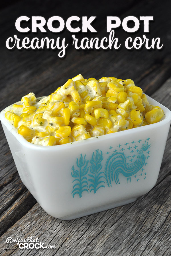 This Creamy Ranch Crock Pot Corn recipe takes one of our favorite corn recipes and adds in the delicious flavor of ranch! Not only does it have amazing flavor, it is an easy recipe to boot!