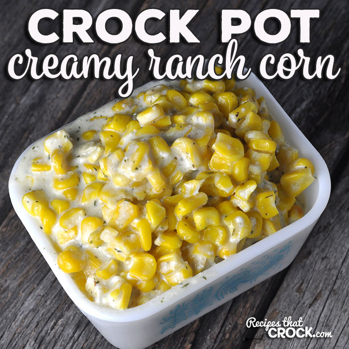 This Creamy Ranch Crock Pot Corn recipe takes one of our favorite corn recipes and adds in the delicious flavor of ranch! Not only does it have amazing flavor, it is an easy recipe to boot!