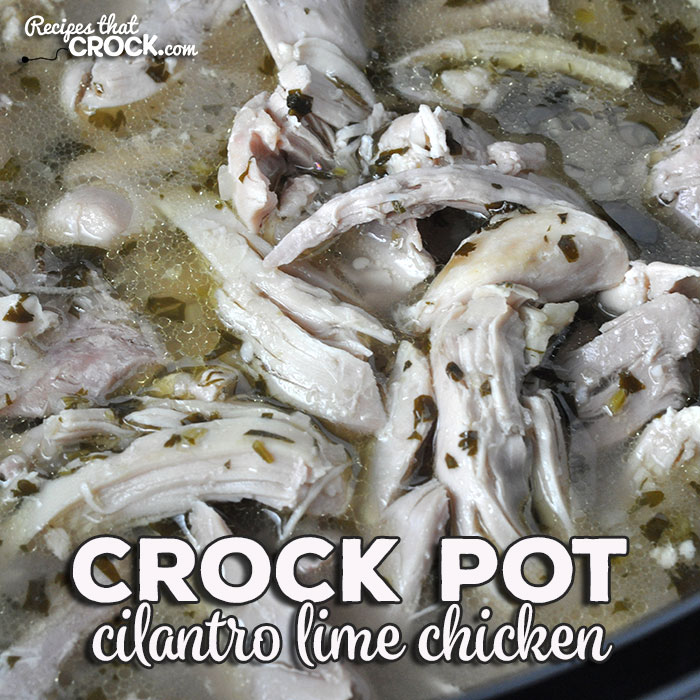 This Crock Pot Cilantro Lime Chicken recipe is so simple, yet so delicious and could be used in so many different ways! You don't want to miss this incredible recipe!
