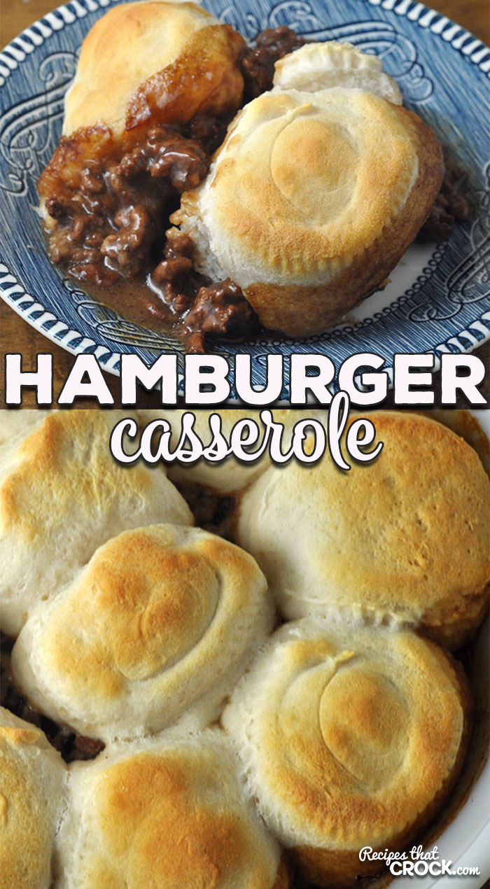 Looking for a delicious recipe that is super easy and super quick? Check out this Hamburger Casserole! Perfect for a weeknight dinner!