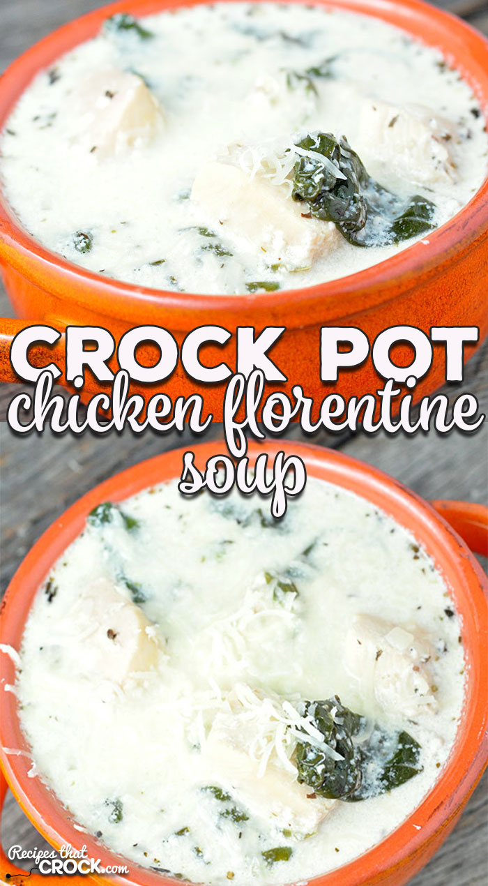 While this Crock Pot Chicken Florentine Soup make look and sound fancy, it is super easy and full of flavor you are going to love!