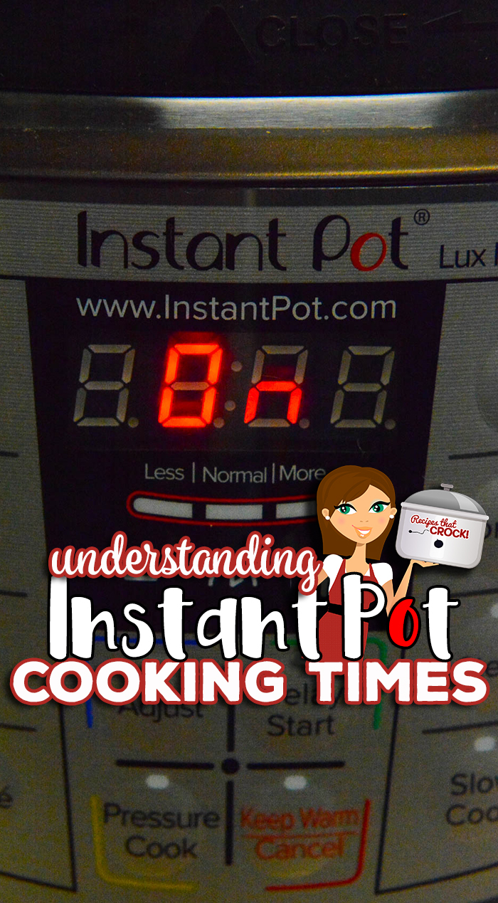 Wondering why your Instant Pot timer doesn't start immediately? Understanding Instant Pot Cooking Times is easy once you learn a few basic things to look for when considering an electric pressure cooker recipe. We discuss what reaching pressure, natural release and quick release mean and other must-know information for Instant Pot and Ninja Foodi beginners. via @recipescrock