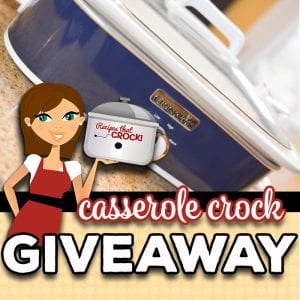 Casserole Crock Pots Giveaway (Winners Announced)