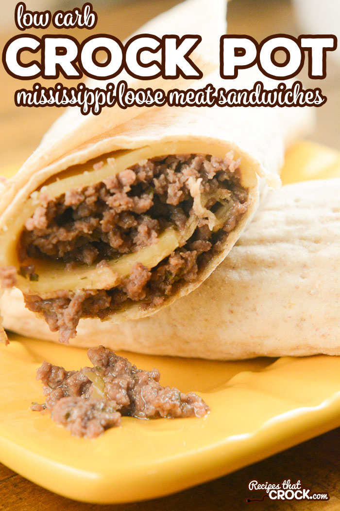 Our Crock Pot Mississippi Loose Meat Sandwiches take the popular Mississippi Beef Roast flavors and turn them into an easy inexpensive sandwich everyone loves. We love the low carb options for this dish as well!
