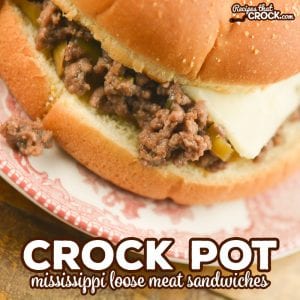 Our Crock Pot Mississippi Loose Meat Sandwiches take the popular Mississippi Beef Roast flavors and turn them into an easy inexpensive sandwich everyone loves. We love the low carb options for this dish as well!