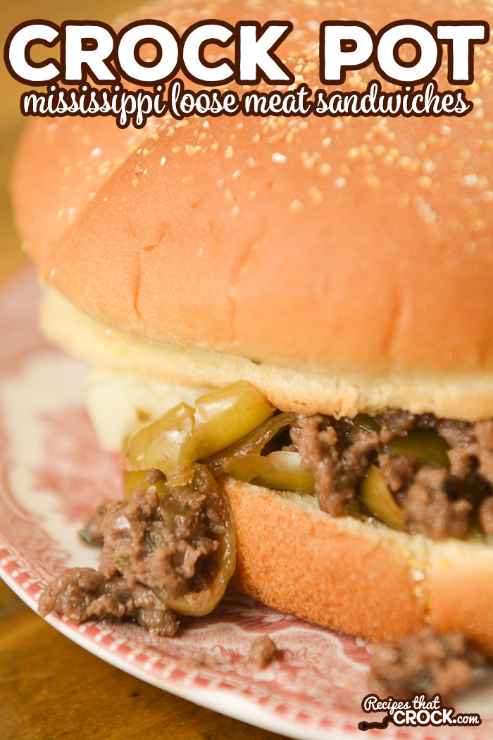 Our Crock Pot Mississippi Loose Meat Sandwiches take the popular Mississippi Beef Roast flavors and turn them into an easy inexpensive sandwich everyone loves. We love the low carb options for this dish as well!