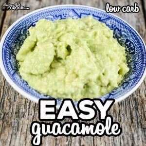 Are you looking for a simple way to make guacamole? This easy guacamole recipe is my go-to low carb recipe any time I am craving guac! It is so delicious and scale-able to feed a crowd if needed.