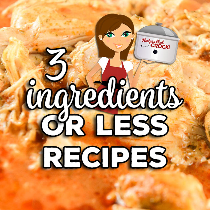 These are all 3 Ingredients or Less Recipes. Hopefully, you'll find some that have ingredients you have in your kitchen from these mains, sides & desserts!