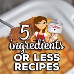 Sometimes we just need something easy in life. These 5 Ingredients or Less Recipes will make getting dinner on the table easier. You are going to love them!
