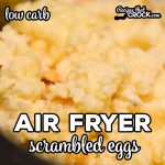 Did you know that you can make incredibly fluffy scrambled eggs in an air fryer or Ninja Foodi?Our Air Fryer Scrambled Eggs are an easy way to make our popular Crock Pot Scrambled Eggs quicker.