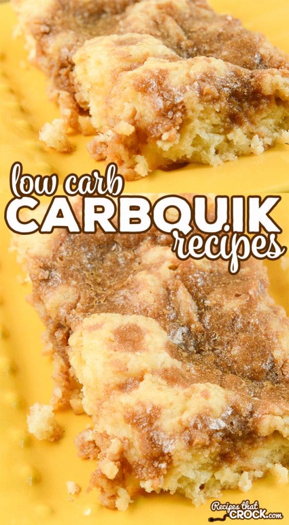You bought a box of Carbquik and now what? These are our favorite Low Carb Carbquik Recipes including fried chicken, pizza crust, coffee cake, strawberry shortcake, biscuits and gravy and more! Low carb crock pot, oven and air fryer recipes. All made with the low carb biscuit mix alternative.