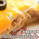 Our Low Carb Chicken Enchilada Casserole takes layers of tortillas, sauce, chicken and cheese to create this family favorite. This freezer friendly recipe is a great make ahead meal.