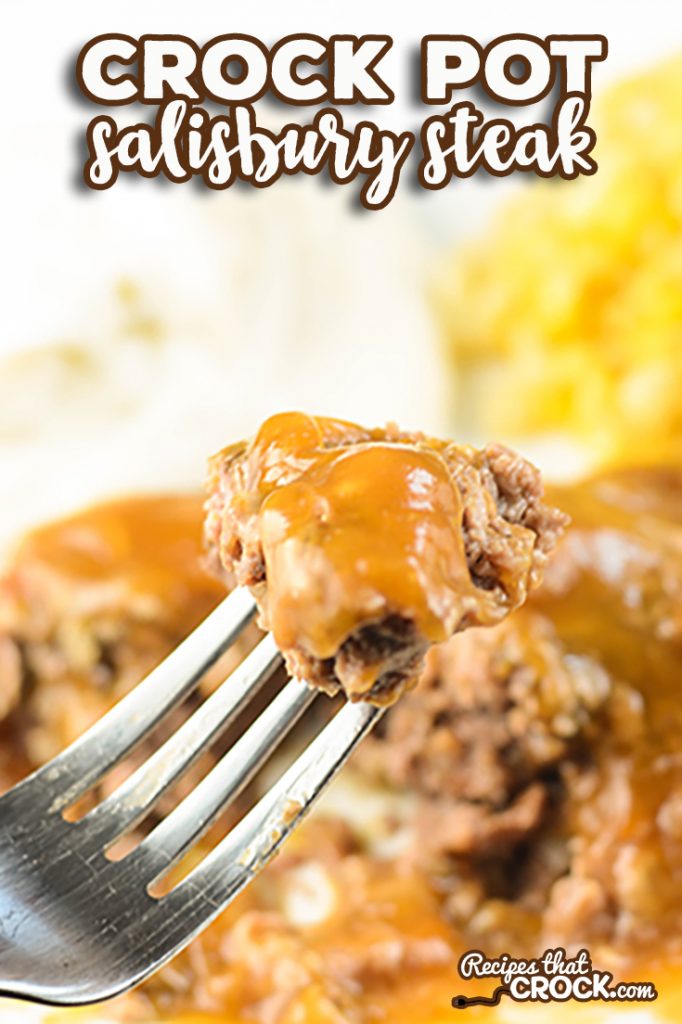 Crock Pot Salisbury Steak is homemade comfort food at its best. You won't believe how EASY this recipe is!