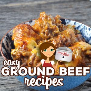Are you looking for Easy Ground Beef Recipes for your crock pot, instant pot, air fryer or oven? Here is a list of our tried and true favorites including low carb dishes like Stuffed Pepper Soup, Taco Chili and Crustless Pizza, as well as kid-friendly recipes such as Chili Mac Casserole, Sloppy Joe Soup and Taco Tater Tot Casserole