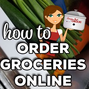 Are you wondering how to order groceries online? We share our tips for ordering from local grocery stores, online stores in bulk and grocery delivery services and apps.