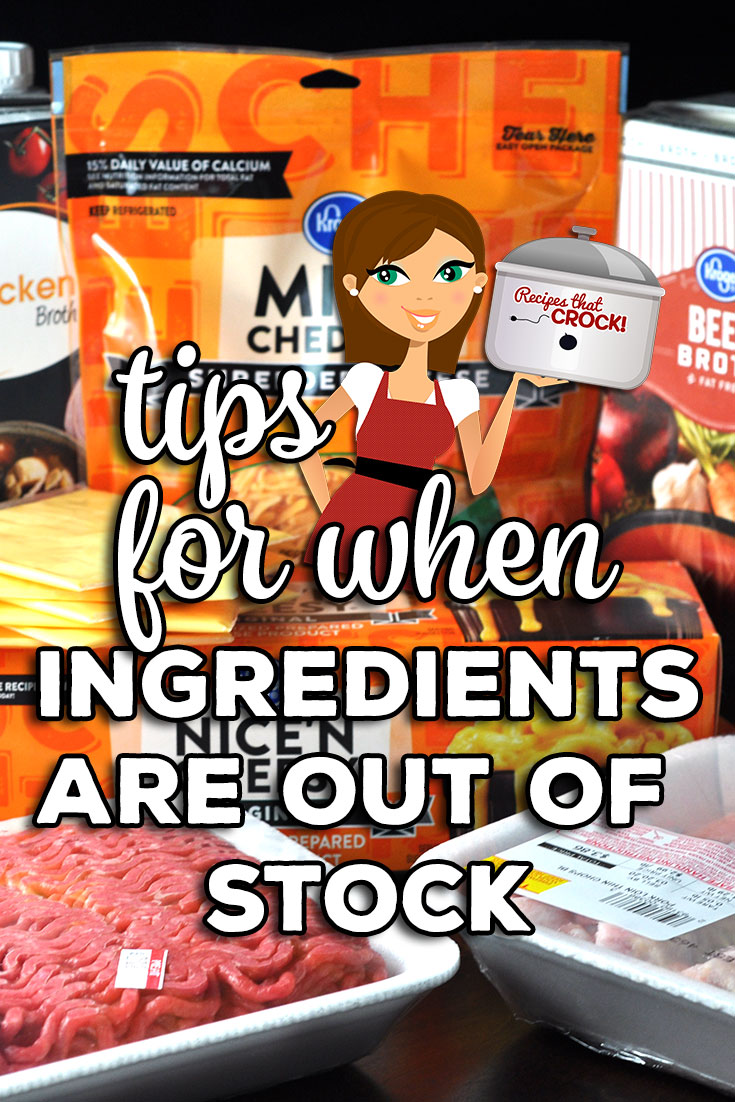 If the ingredient you need is just not available! What are you to do? What substitutions work? Check out these great tips for substitutions!