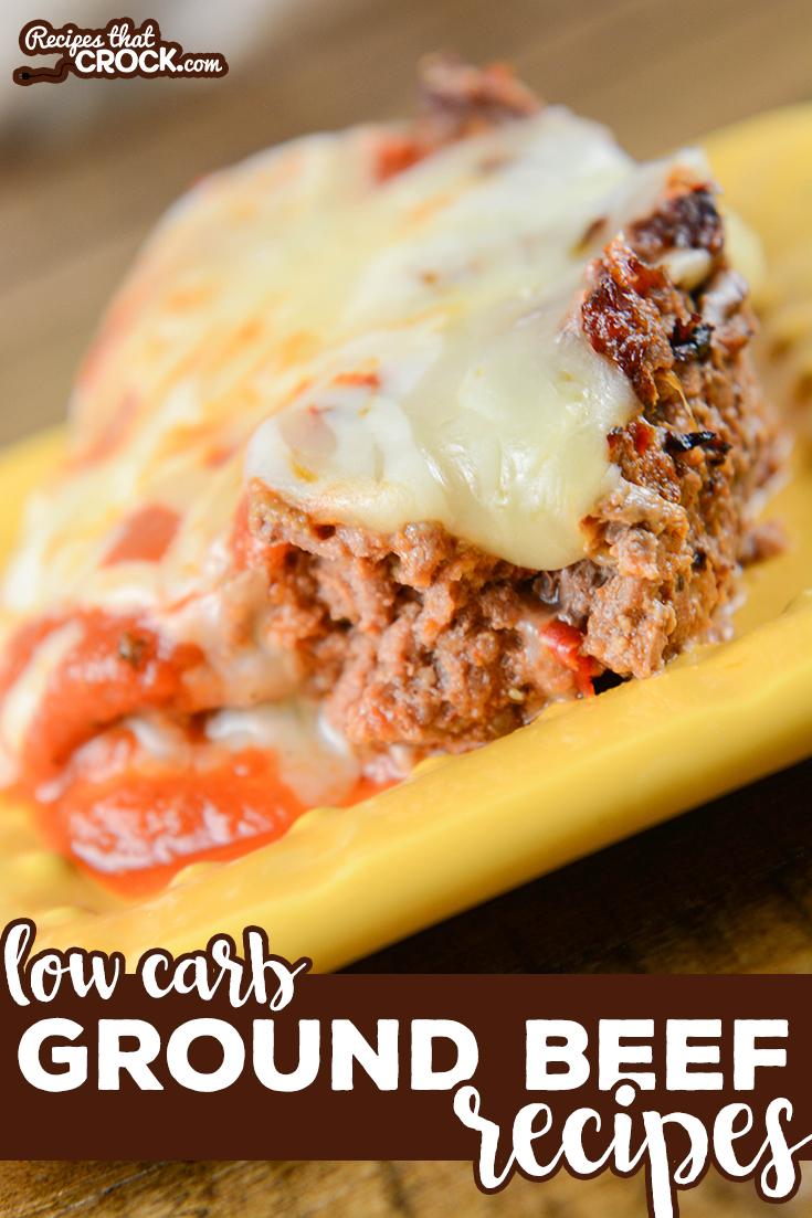 Are you looking for Easy Ground Beef Recipes for your crock pot, instant pot, air fryer or oven? Here is a list of our tried and true favorites including low carb dishes like Stuffed Pepper Soup, Taco Chili and Crustless Pizza, as well as kid-friendly recipes. via @recipescrock
