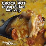 This Crock Pot Cheesy Chicken Taco Soup recipe is super simple and incredibly yummy. The flavors are like a party in your mouth! You are going to love it!