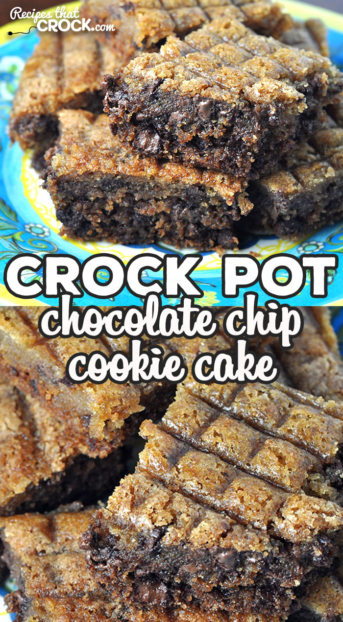 This Crock Pot Chocolate Chip Cookie Cake is super simple to make using an old tried and true recipe with a twist. You make it in your crock pot!
 via @recipescrock