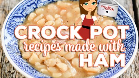 Are you looking for Crock Pot Recipes to Make with Ham? These are our favorite breakfast and dinner recipes for leftover ham, including ham recipes with potatoes, beans, pasta or cabbage. Low carb options too!  Crock Pot Ham Breakfast Casseroles, Ham and Beans, Potato Casseroles and Ham and Cabbage plus much more!