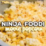 Are you looking for a way to make movie popcorn at home? Our Ninja Foodi Popcorn Recipe is a super simple way to make homemade popcorn in any electric pressure cooker, including instant pot. I have vowed never again to make microwave popcorn. This recipe is just as easy, less likely to burn and tastes SO MUCH better!