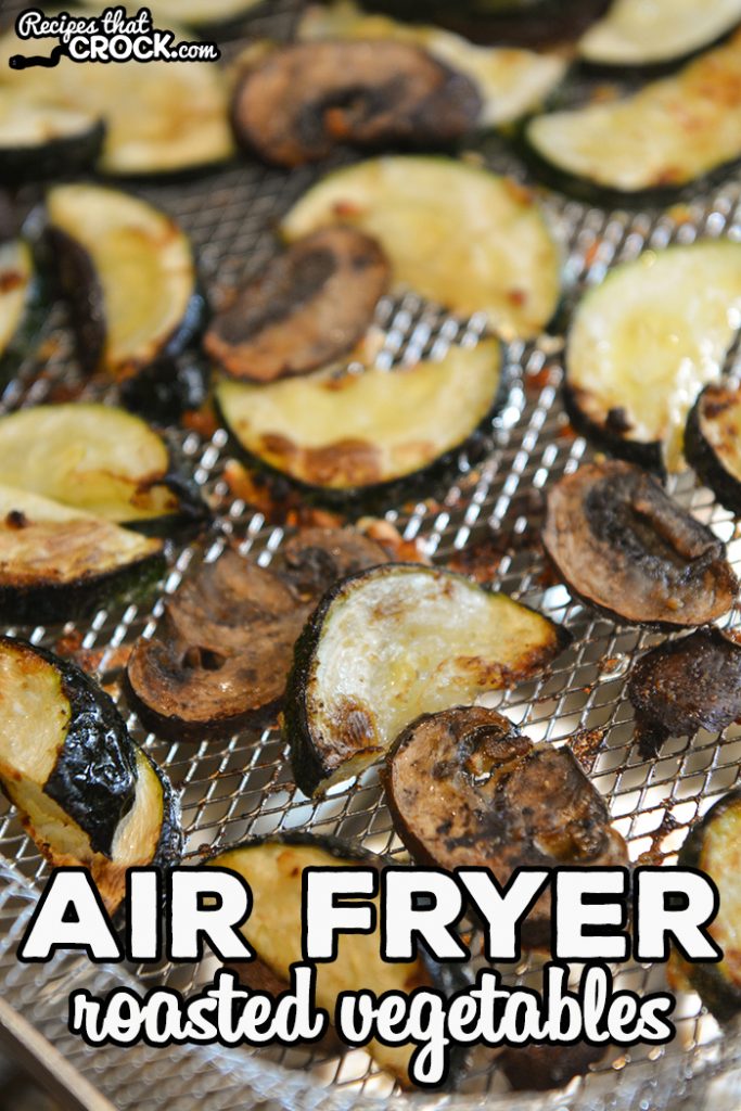 Air Fryer Roasted Vegetables are an easy recipe to toss in your air fryer and enjoy as a savory side dish for just about any meal. We like to make these in our traditional air fryer, Ninja Foodi and Ninja Foodi Air Fry Oven.