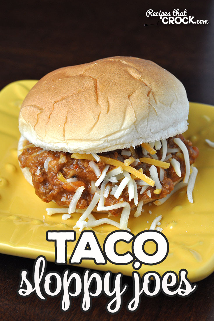 These Taco Sloppy Joes are easy to make, delicious and versatile! Whether you want a delicious sandwich, nachos or taco salad, this recipe is perfect! via @recipescrock