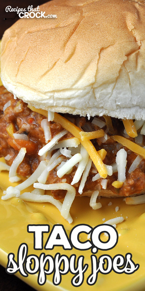 These Taco Sloppy Joes are easy to make, delicious and versatile! Whether you want a delicious sandwich, nachos or taco salad, this recipe is perfect! via @recipescrock