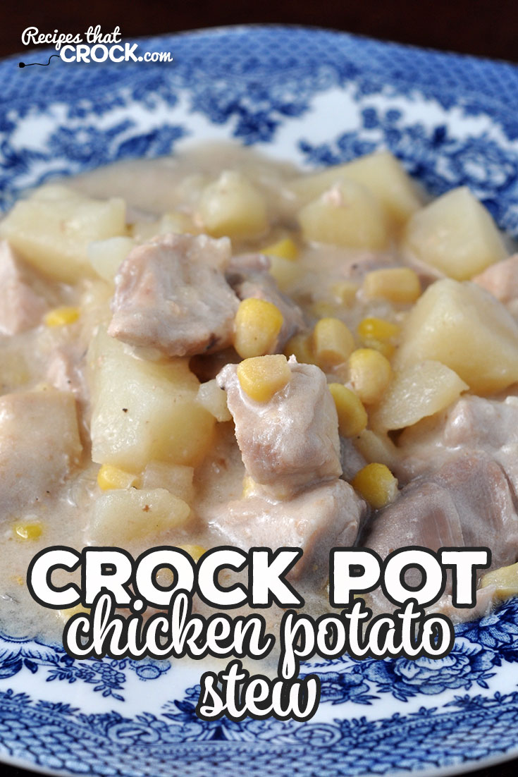 This Crock Pot Chicken Potato Stew is easy, delicious and a one-pot meal you are going to want to have for dinner over and over!