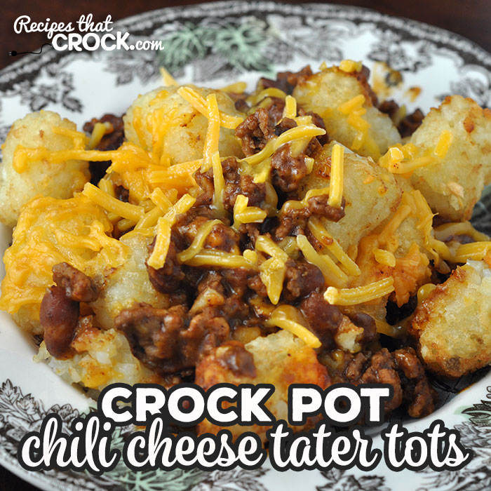 This Crock Pot Chili Cheese Tater Tots recipe is easy and delicious. Everyone will be asking for more and for you to make it again and again!