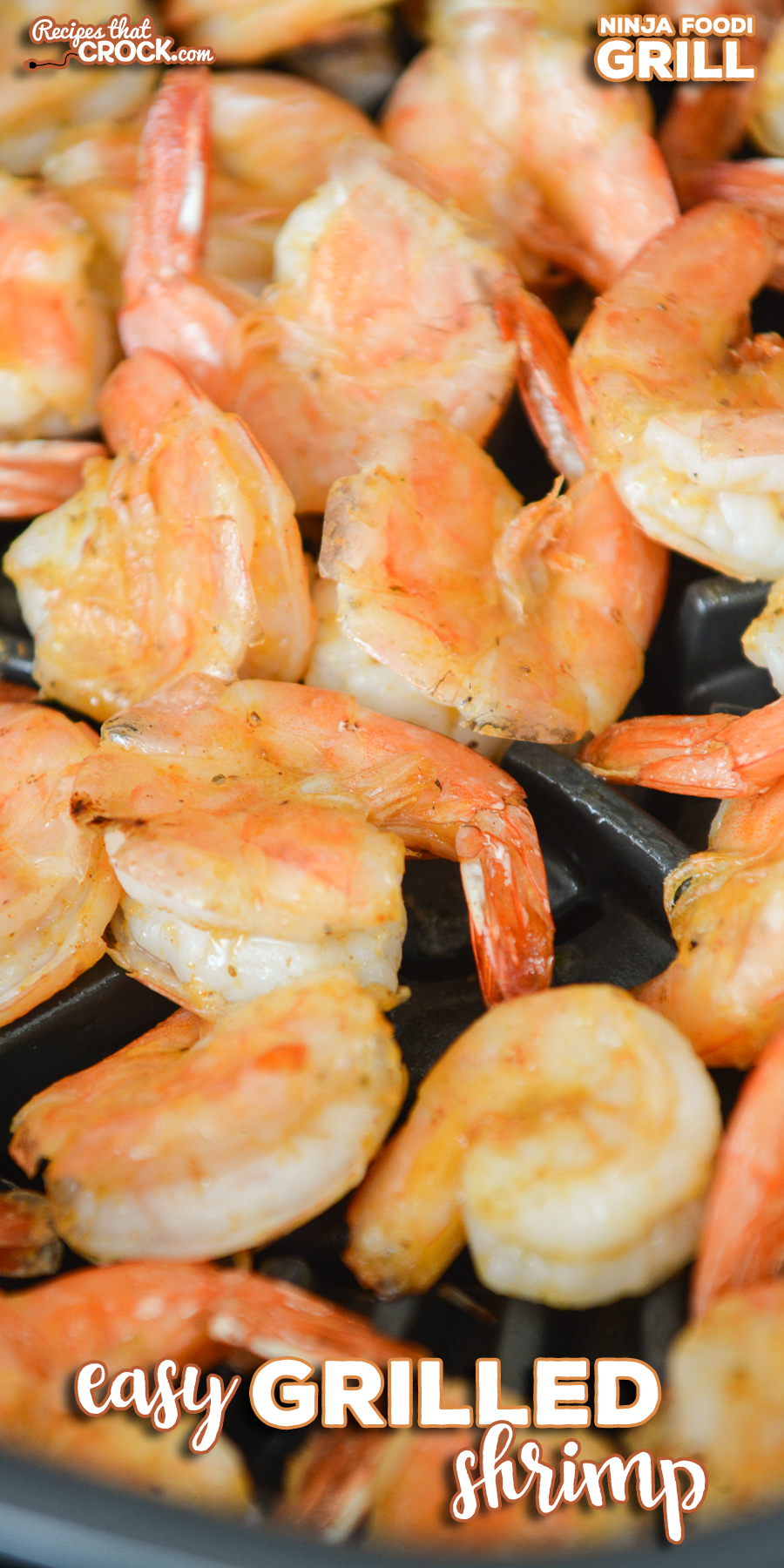 Do you love grilled shrimp and want an easy recipe to make it at home? Our Easy Grilled Shrimp couldn't be simpler. Cook on your traditional outdoor grill or Ninja Foodi Grill. via @recipescrock