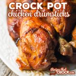 Crock Pot Chicken Drumstick Recipe: Easy crock pot recipe for chicken legs. So flavorful and our trick to getting that off the grill taste!
