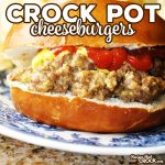 These Crock Pot Cheeseburger Sandwiches are an easy tried and true favorite that tastes similar to White Castle burgers. This recipe is a great simple weeknight dinner and is easily doubled for parties.