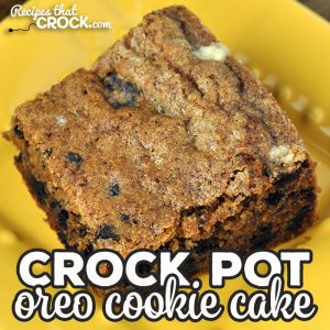 This Crock Pot Oreo Cookie Cake is divine! This easy recipe gives you a made from scratch cookie cake that has the most amazing flavor!