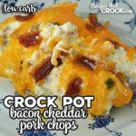 We love this Bacon Cheddar Crock Pot Pork Chops recipe, and I bet you will too! It is easy to throw together and is packed with amazing flavor!