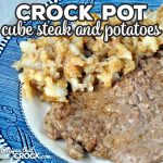 This Crock Pot Cube Steak and Potatoes recipe has an amazing flavor and is a cinch to throw together! You are going to love it!
