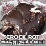 This Crock Pot Mississippi Mud Brownie recipe gives you a decadent, delicious, divine dessert that will satisfy your biggest chocolate craving!