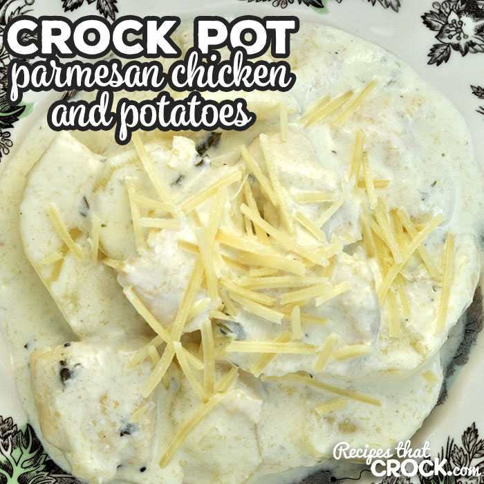 Parmesan Crock Pot Chicken and Potatoes is a super easy recipe that will have you and those you love asking for it time and time again! So yummy!
