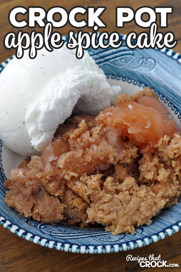 My family absolutely loved this Crock Pot Apple Spice Cake recipe. I bet you and your loved ones will too! The flavor is amazing! via @recipescrock