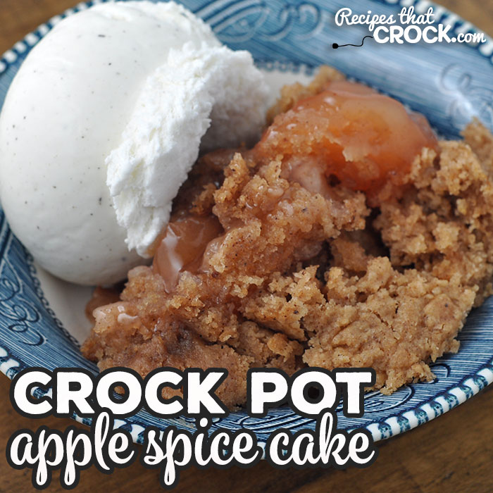 My family absolutely loved this Crock Pot Apple Spice Cake recipe. I bet you and your loved ones will too! The flavor is amazing!