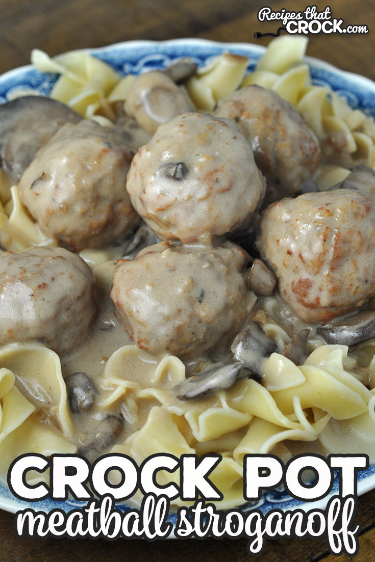 This Crock Pot Meatball Stroganoff recipe became an instant favorite in my house. With how easy and delicious it is, I'm sure it will be a favorite in your house too! via @recipescrock
