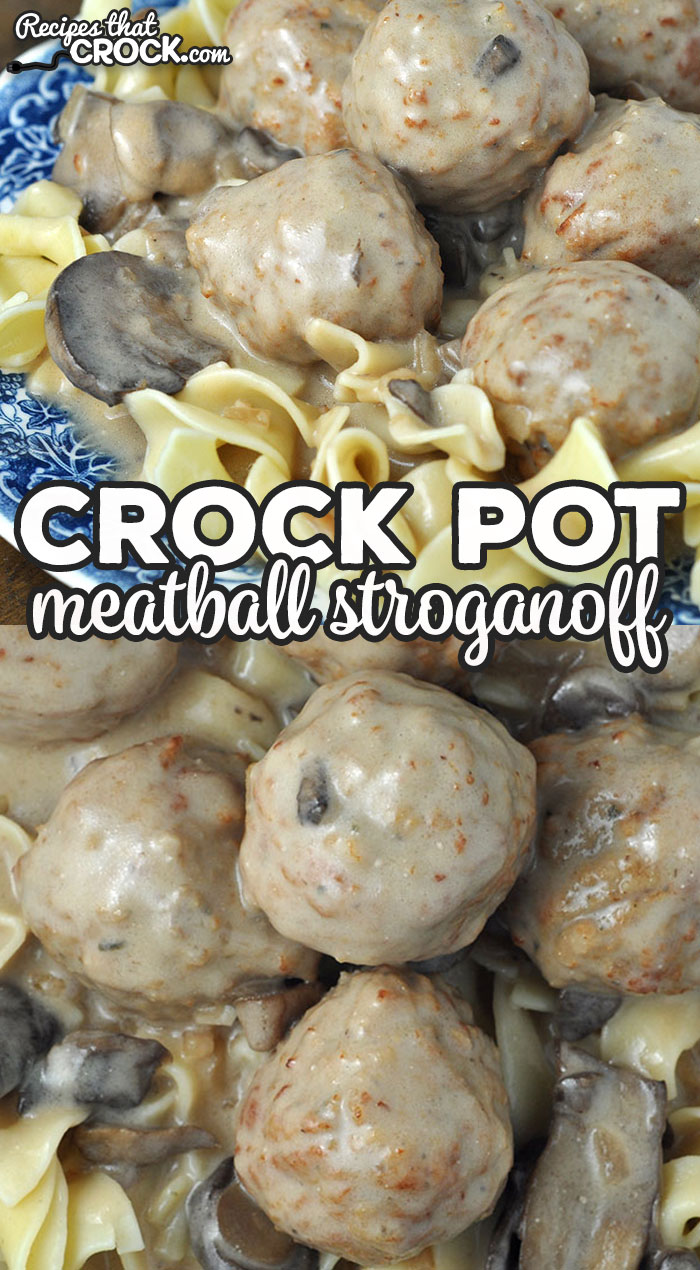 This Crock Pot Meatball Stroganoff recipe became an instant favorite in my house. With how easy and delicious it is, I'm sure it will be a favorite in your house too! via @recipescrock