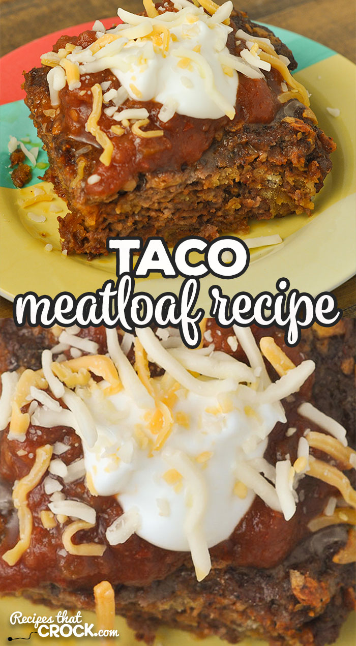 This Taco Meatloaf is the oven recipe for our reader favorite Crock Pot Taco Meatloaf. Same great flavor, just made in the oven instead!