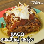 This Taco Meatloaf is the oven recipe for our reader favorite Crock Pot Taco Meatloaf. Same great flavor, just made in the oven instead!